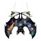 Halloween Bat Acrylic Window Hanging Gothic Bat Hanging Ornament Bat Hanger Pendant Spooky Bat Decor Home Car Ornament